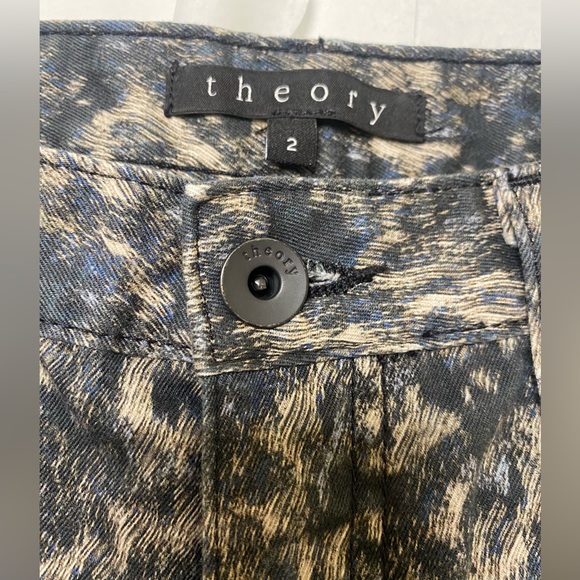 Theory Raegan Caligula Printed Skinny Jeans - Picture 10 of 10